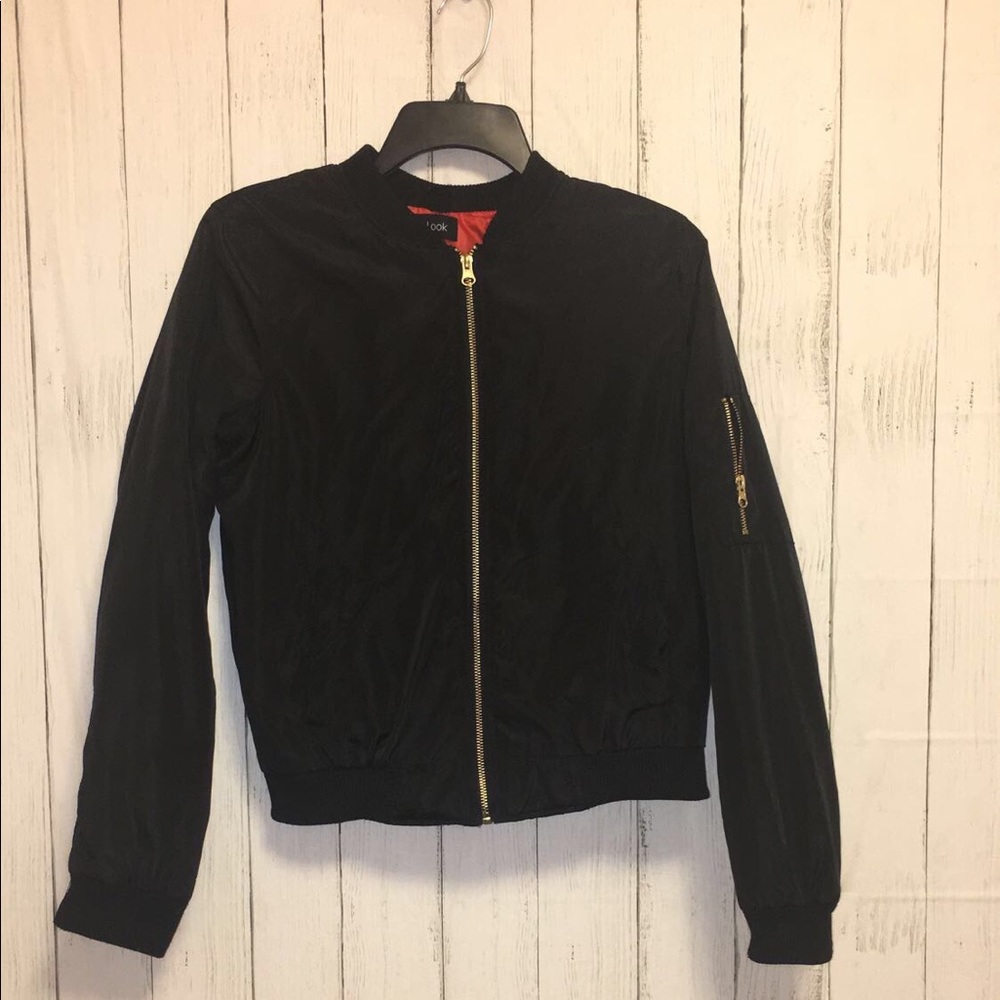 ♥️Black bomber jacket